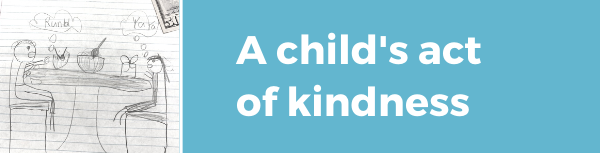 A child's act of kindness